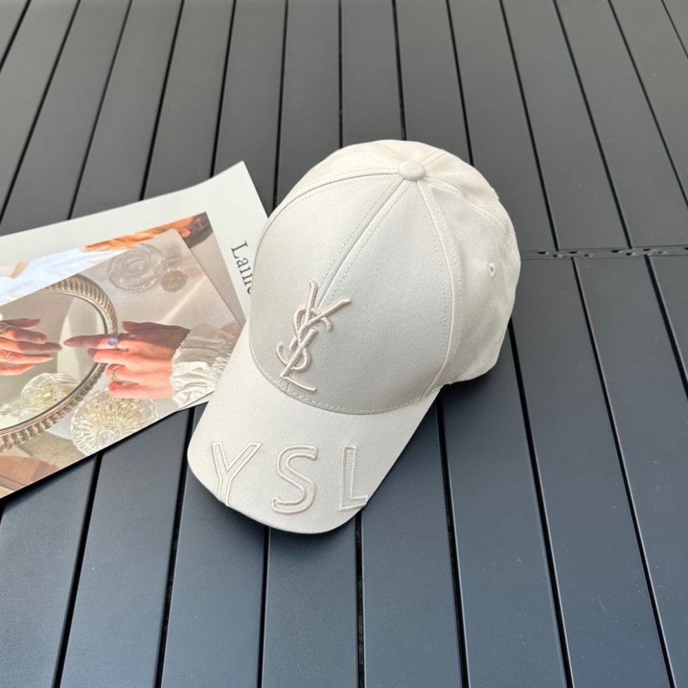 YSL summer cotton baseball cap